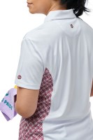 DP Lily Blouse White Maroon Back